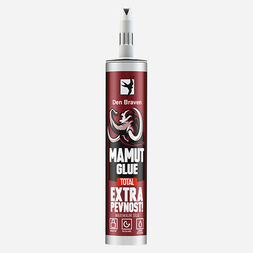 Den Braven - MAMUT GLUE Total, kartuše 290 ml, bílá
