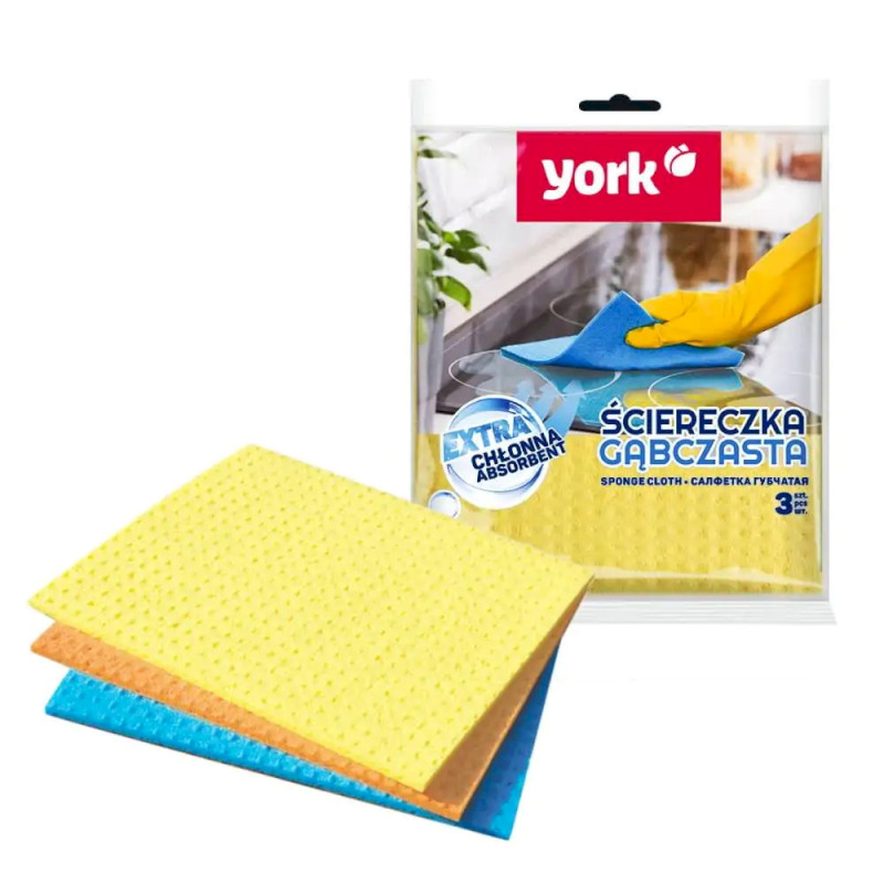 Univerzální houbová utěrka 3ks
