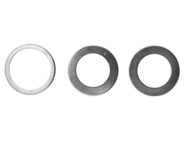 Redukční kroužky k pilovým kotoučům 20x1,2mm - 3 ks