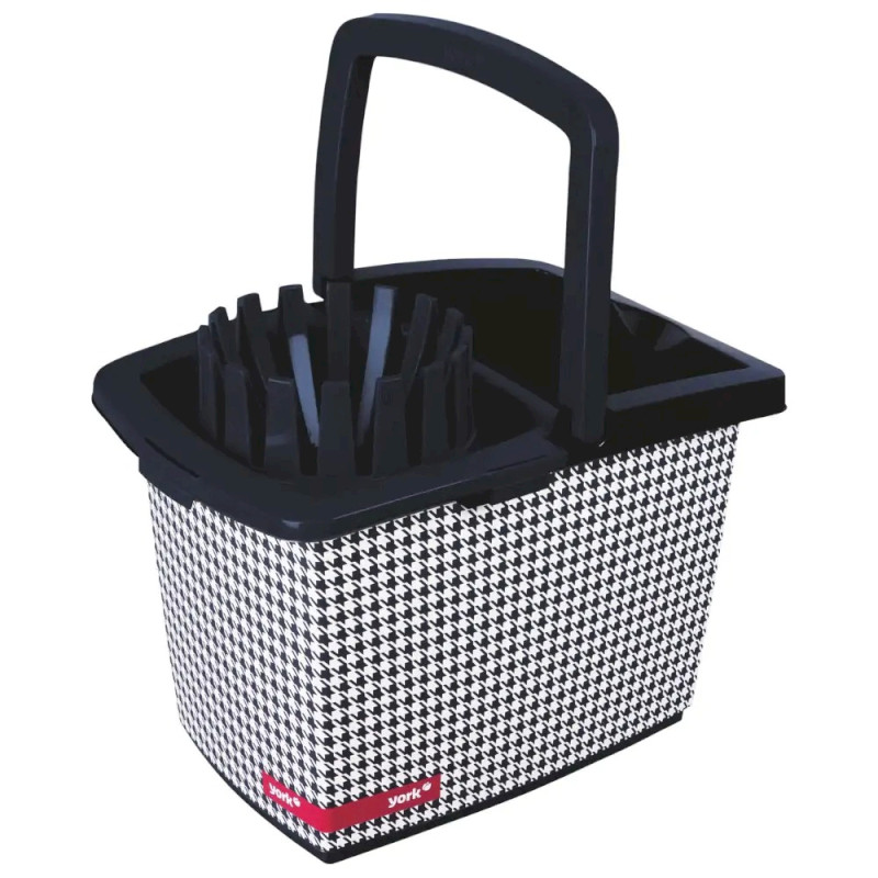 Obdélníkový kýbl se ždímacím košem 15l PEPITA