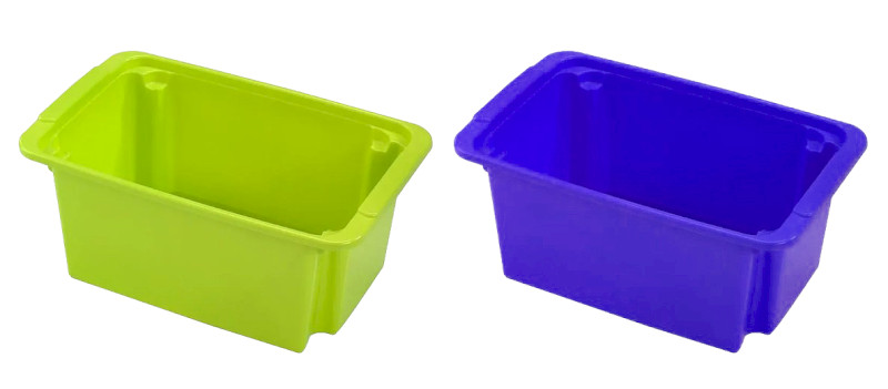 Heidrun Úložný box mix barev bez víka 22l