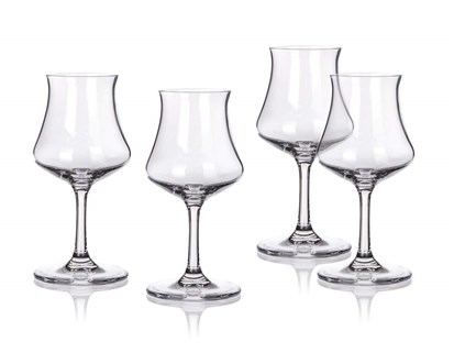 MAISON FORINE Sada sklenic na rum SOMMELIER CHEST 170 ml, 4 ks