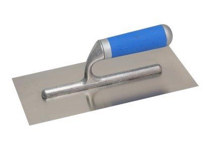 KUBALA - PROFI hladítko nerezové 270x130mm hladké - dvousložková rukojeť