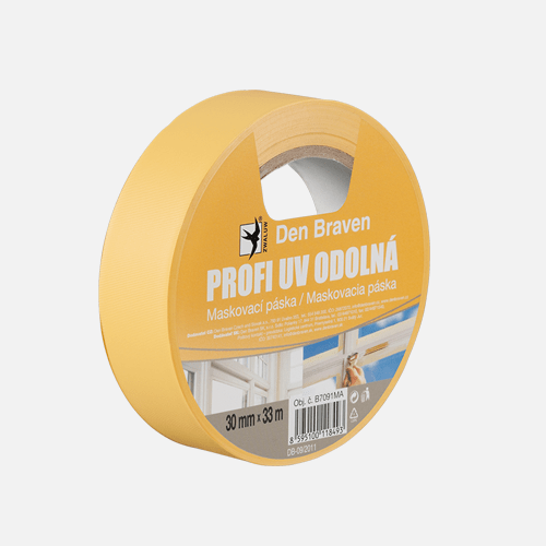 Den Braven - Profi UV odolná maskovací páska, 38 mm x 33 m