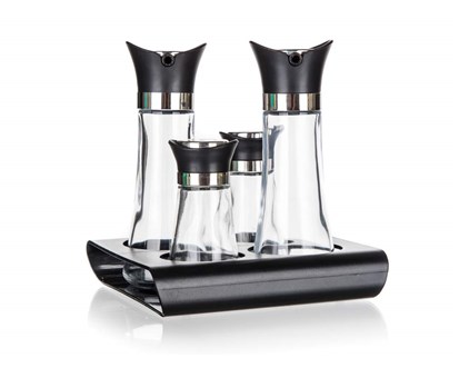 BANQUET Sada dochucovací EXCELLENT 60 + 110 ml, 5 ks, černá