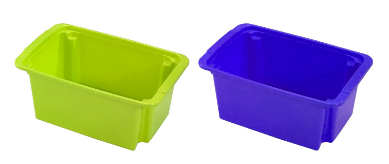 Heidrun Úložný box mix barev bez víka 14L