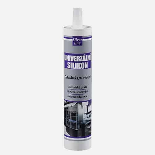 Den Braven - Univerzální silikon Silver line, kartuše 280 ml, transparentní