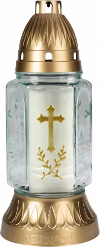 Lampa hřbitovní SVATOZÁŘ 3005 25 cm