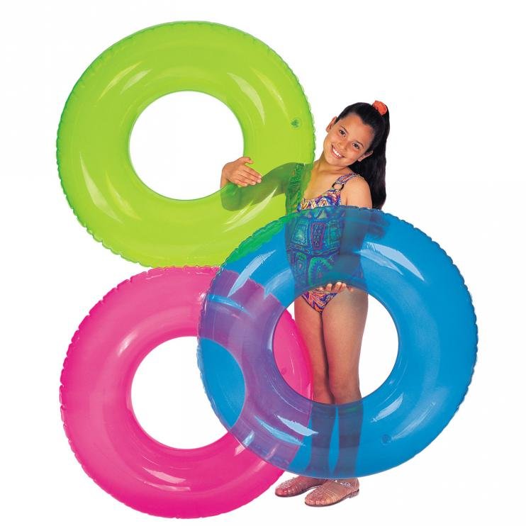 Kruh plavecký INTEX 59260 transparent