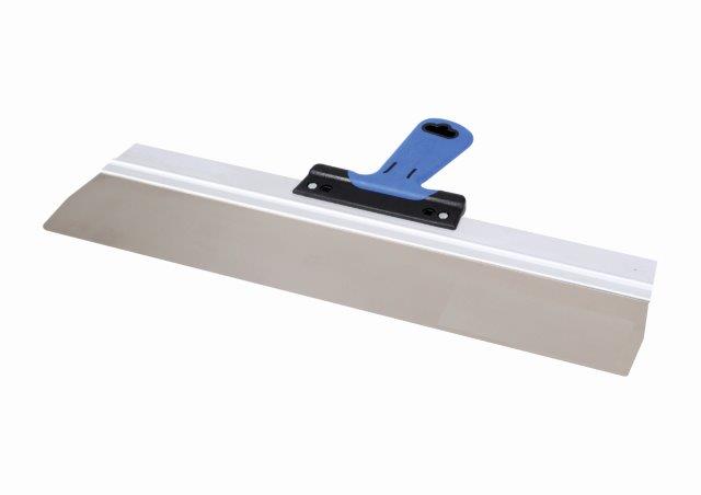 KUBALA - stěrka nerezová 500mm, plech 0,4mm - dvousložková rukojeť