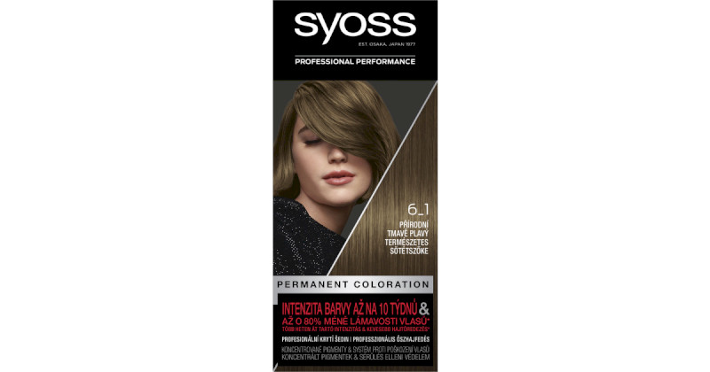 Syoss 6-1 Přírodní Tmavě Plavý 50ml