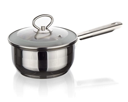 BANQUET Rendlík nerezový MATTE New Line 16 cm, 1,5 l, s poklicí