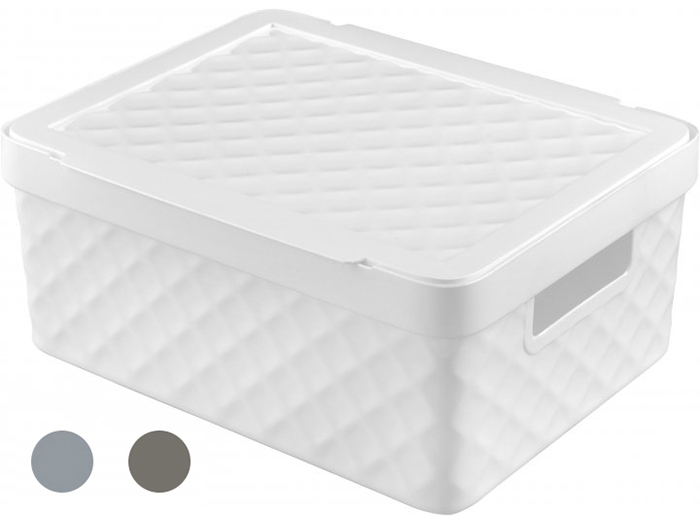 Heidrun Úložný box Diamond s víkem 11l