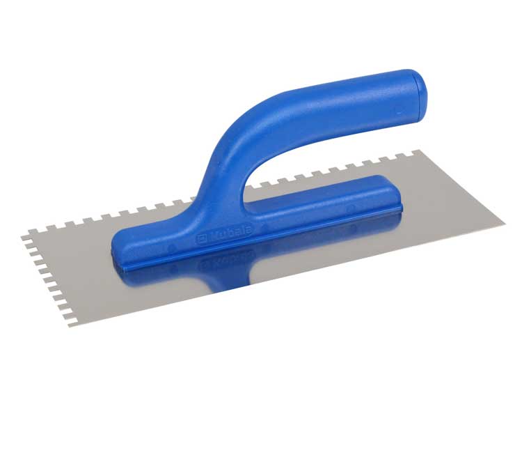 KUBALA - hladítko nerezové 270x130mm zub 6mm