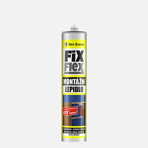 Den Braven - Montážní lepidlo FIX FLEX, kartuše 310 ml