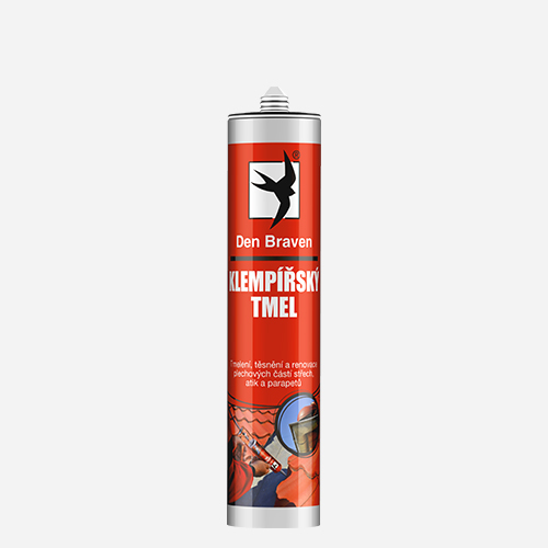Den Braven - Klempířský tmel, kartuše 310 ml, černý