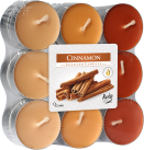 Svíčky čajové 18 ks Cinnamon