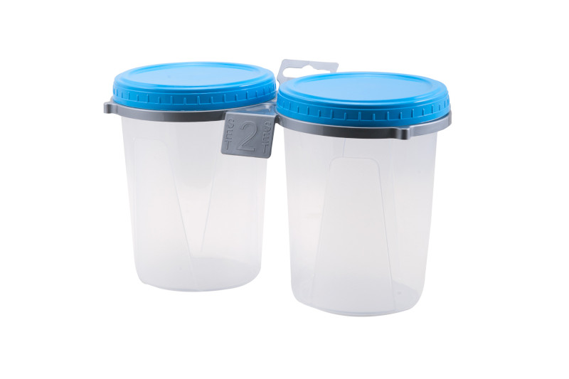 Heidrun Dóza plast 2ks/9,5*12,5cm