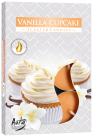 Svíčka čajová 6ks VANILLA CUPCAKE