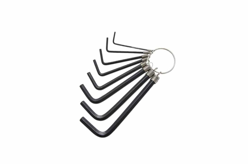 Sada imbus klíčů na kroužku (1,5-6mm) - 8 ks