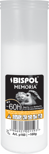 Hřbitovní svíčka - parafín p160