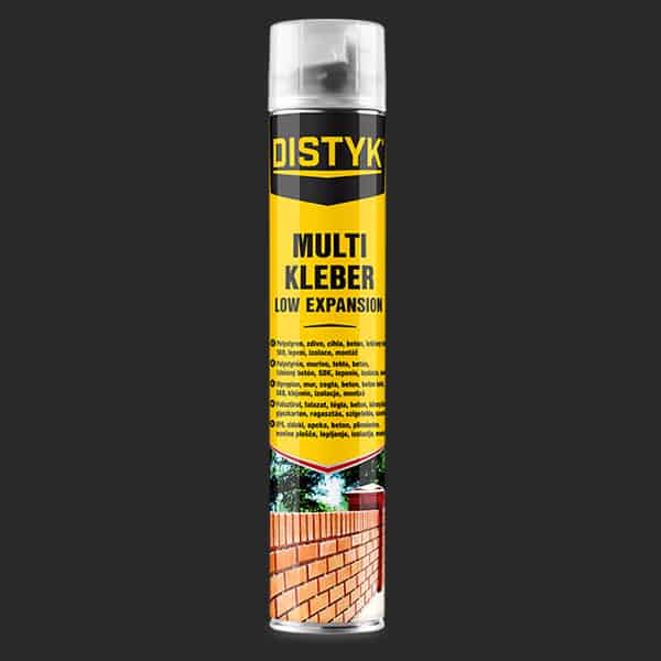 MULTI KLEBER PISTOLOVÁ Distyk / MULTI KLEBER , pistolová dóza 750 ml, žlutá