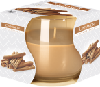 Svíčka ve skle vonná CINNAMON v. 7cm