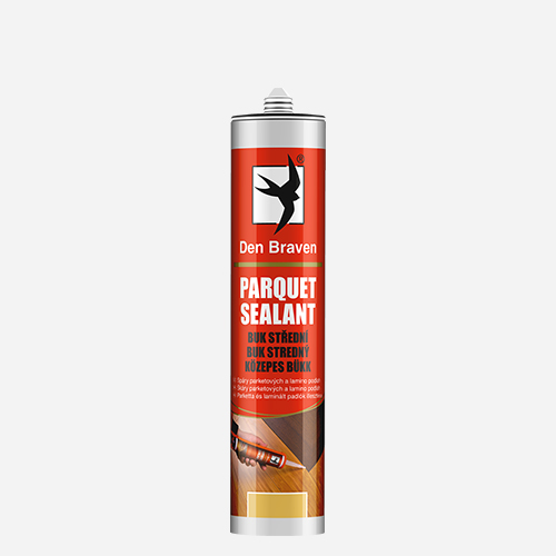 Den Braven - Parketový tmel / Parquet sealant, kartuše 280 ml, buk střední