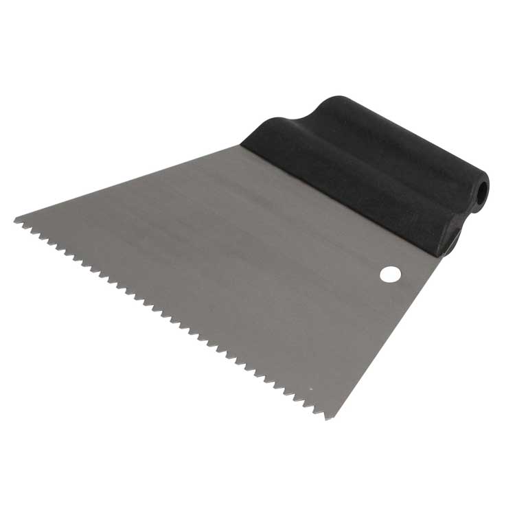 KUBALA - stěrka na lepidlo 180mm zub 6mm 0518