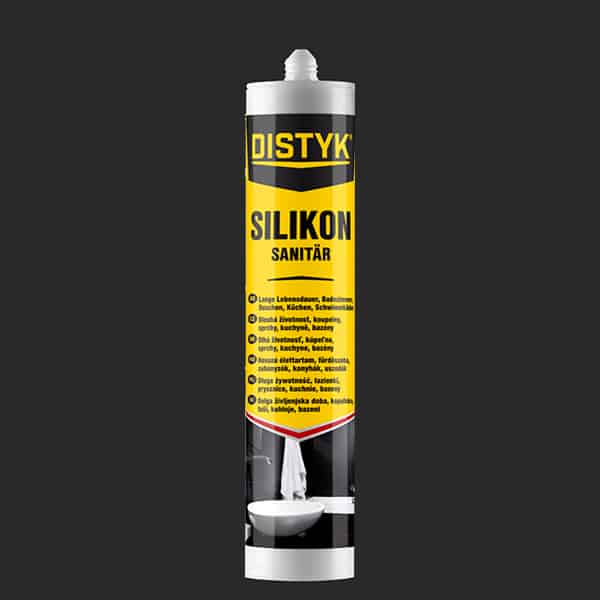 SANITÁRNÍ SILIKON Distyk / SILIKON SANITÄR, kartuše 280 ml, bílá