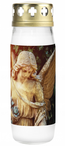 Hřbitovní svíčka s potiskem WG4D-02