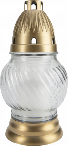 Lampa hřbitovní 2004 červená