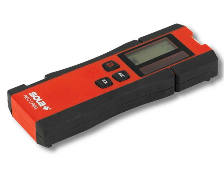 SOLA - REC LRD0 - Ruční přijímač liniového laseru, červený