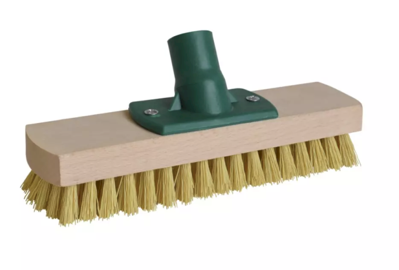 Dřevěný kartáč na drhnutí