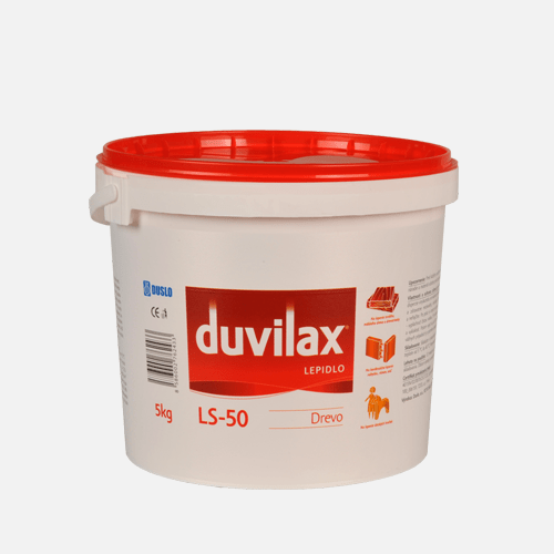 Duvilax LS-50 lepidlo na dřevo D2, kbelík 5 kg, bílá