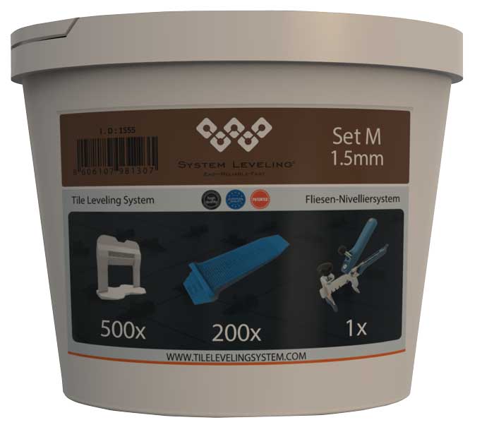 System Leveling - aplikační SET 500/200/1 - 1,5mm