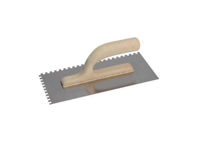 KUBALA - EKO LINE hladítko nerezové 270x130mm zub 6mm 2603